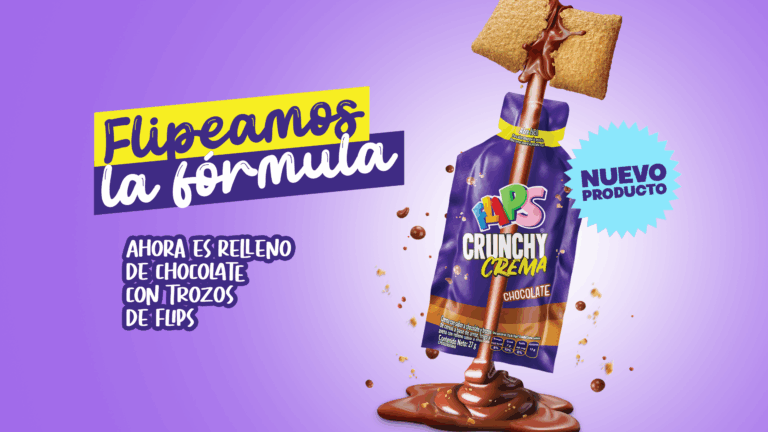 Flips Crunchy Crema: una explosión de sabor