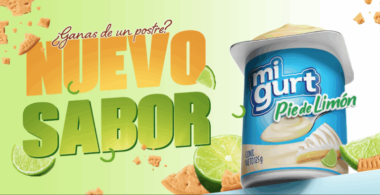 Ahora el yogurt sabe a pie de limón