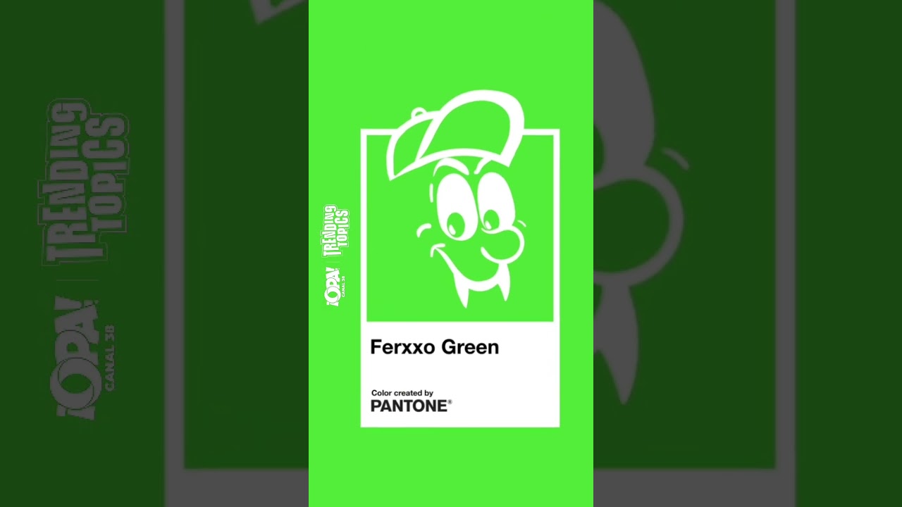 Ferxxo Green: el color Pantone de Feid