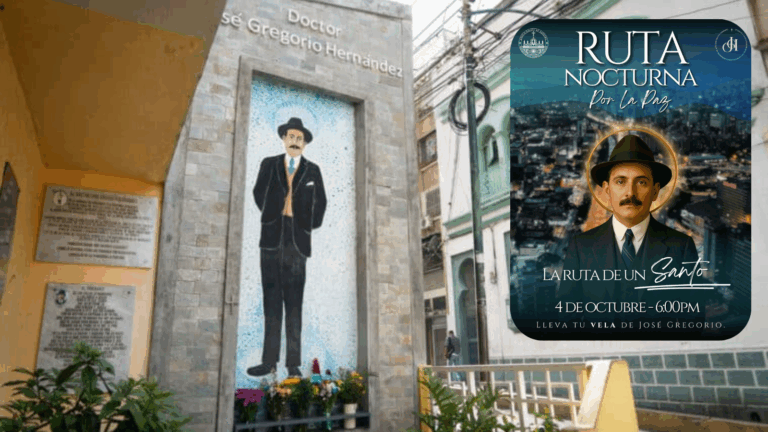 «Ruta Nocturna por la Paz» enaltece el recorrido del Dr. José Gregorio Hernández