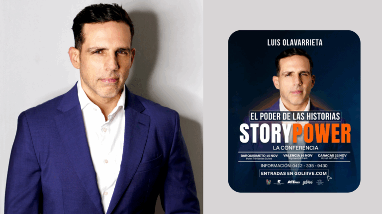 Luis Olavarrieta con «Story Power» debuta como conferencista