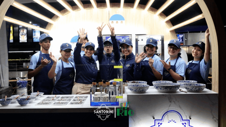 Rio Supermarket presenta su heladería de yogurt griego Santorini