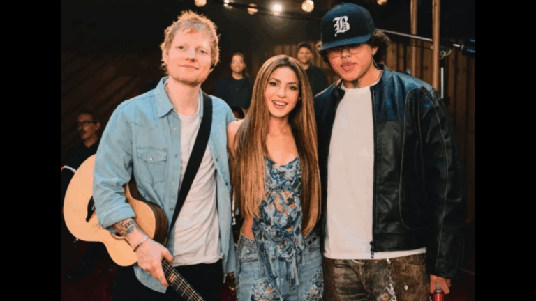 Shakira interpreta nueva versión de «Hips don’t lie» con Ed Sheeran y Beéle