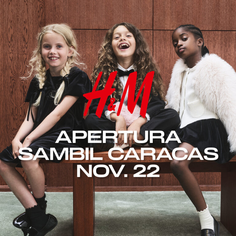H&M abre sus puertas el 22 de noviembre en el Sambil Caracas