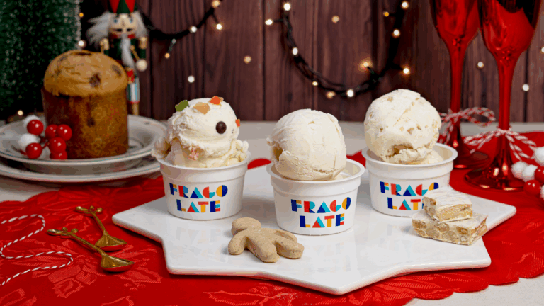 Fragolate lanza sus helados con sabores navideños