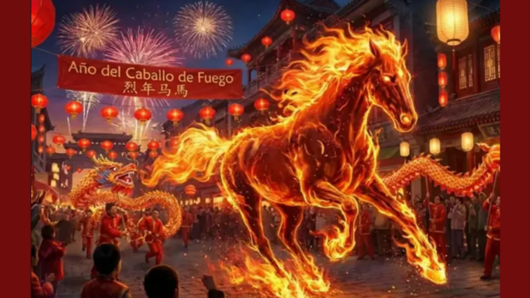 ¡Año Nuevo Chino 2026! El Caballo de Fuego viene con energía, libertad y pasión