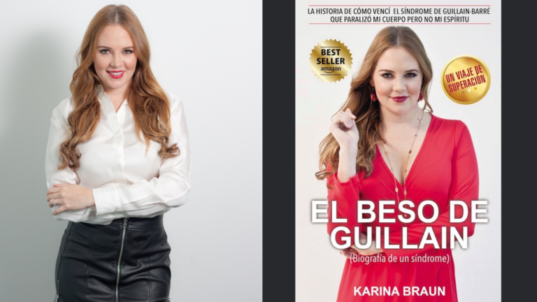Karina Braun presenta su libro «El Beso De Guillain»