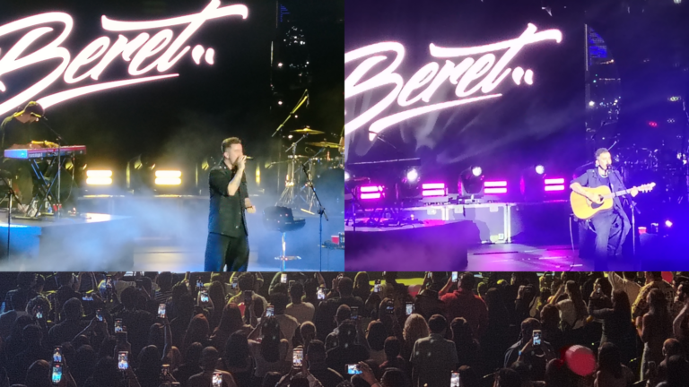 Beret hipnotizó a Caracas con su arte musical