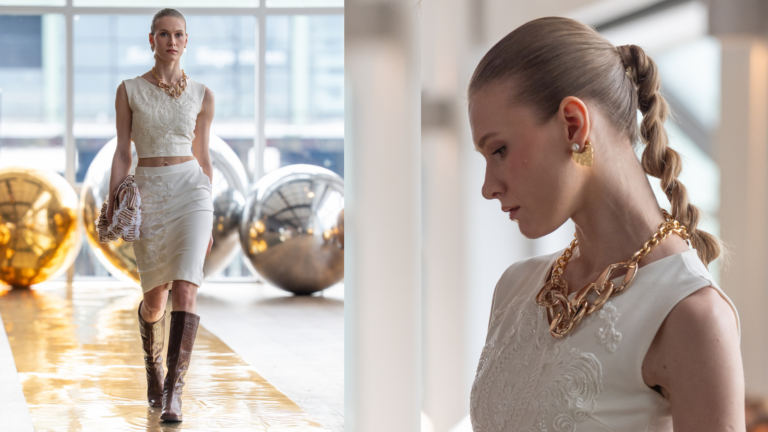 MundoE&E brilla en la New York Fashion Week con su colección «Blueprint of Love»