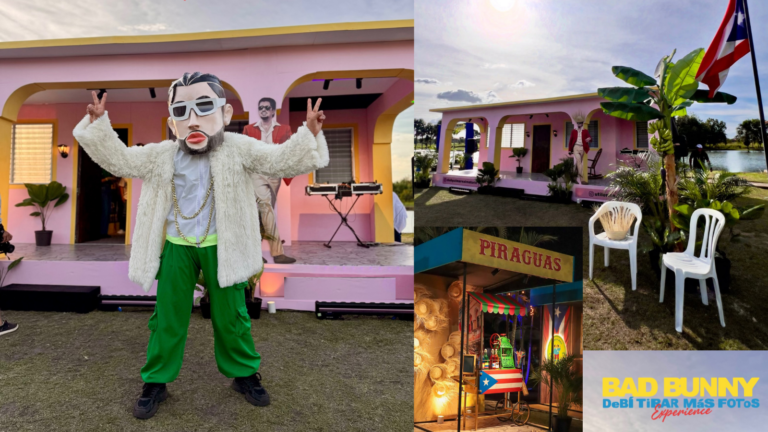 Caracas recibe «La Casita de Benito» una experiencia del universo visual de Bad Bunny