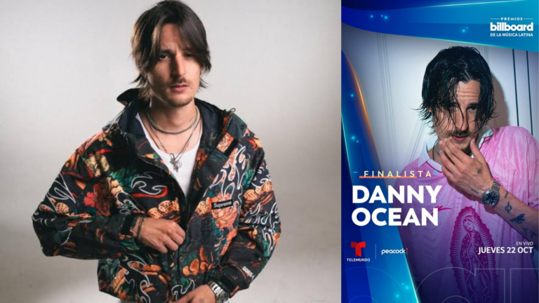 Danny Ocean celebra su nominación a los Premios Billboard de la Música Latina 2026